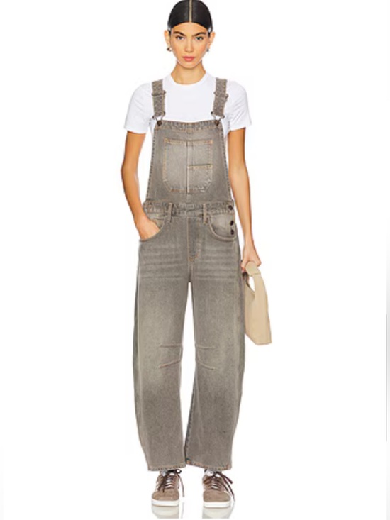 Free People Pants - FREE PEOPLE Good Luck Overall in Archive